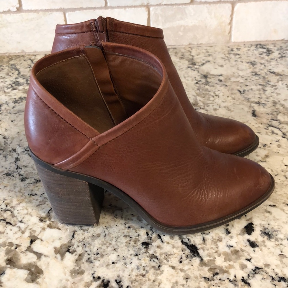 Lucky Brand Leather Booties